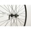 700c Front Wheel – Q/R Disc, Black V-Sec